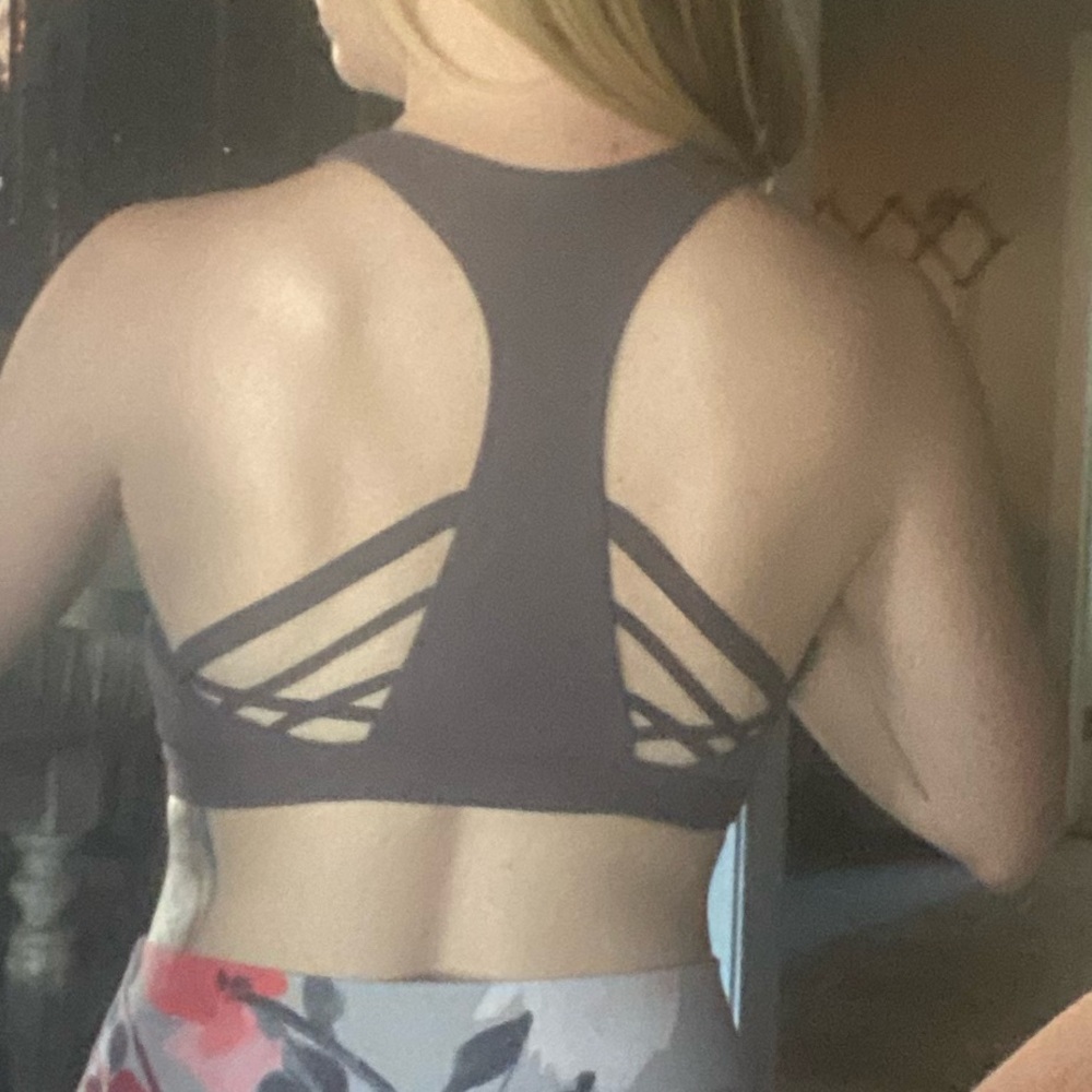 Athleta grey bra